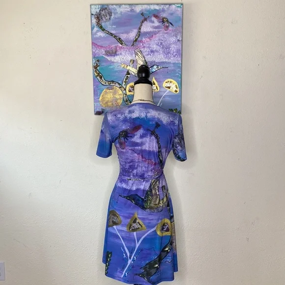 SOLD!! 😍 NWT! Original Wearable Art Dress 👗 - Picture 6 of 12